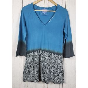 Pink Lotus Boston Proper Tie Dye Shirt